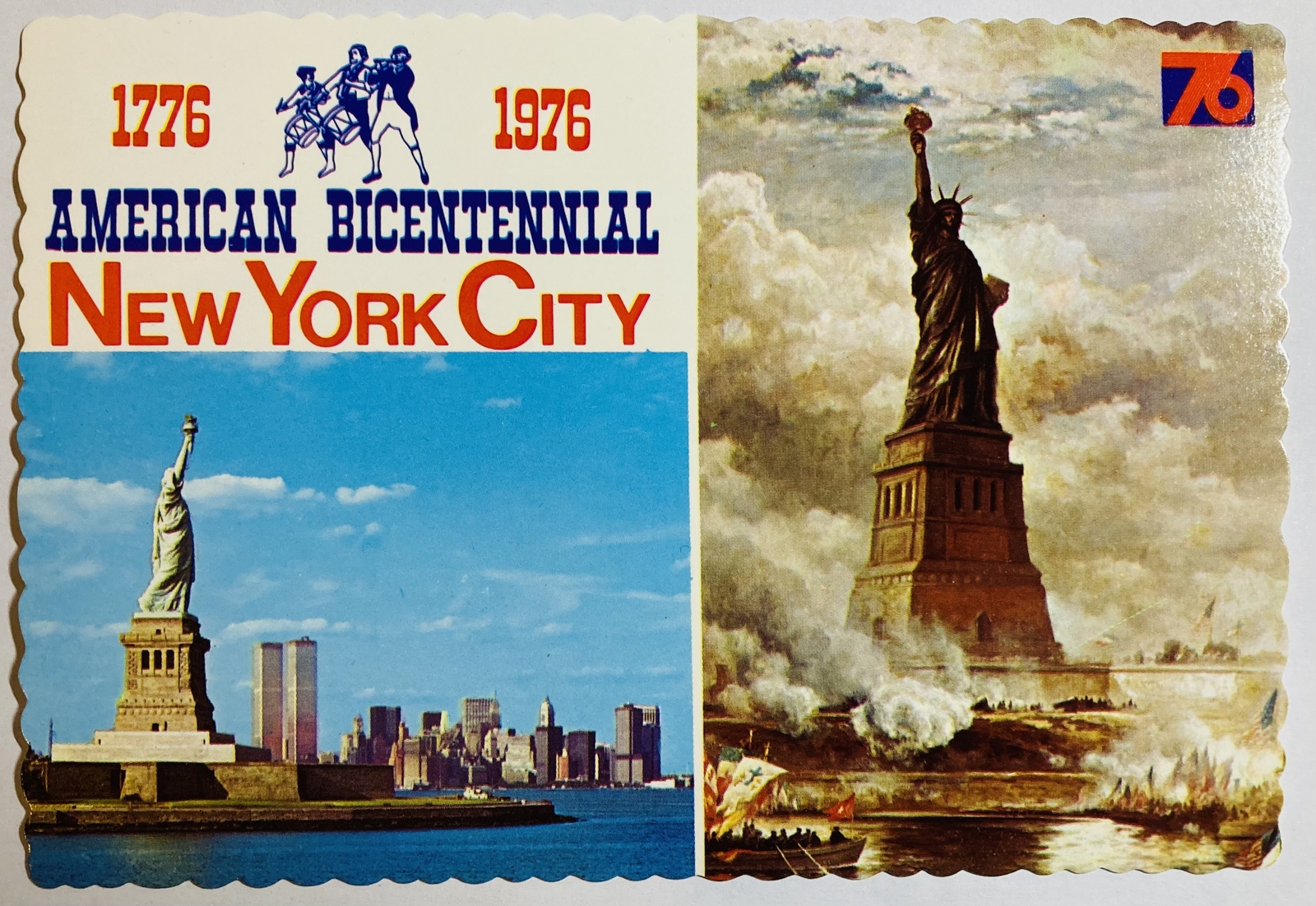 World Trade Center Postcard Twin Towers WTC Pre 9/11