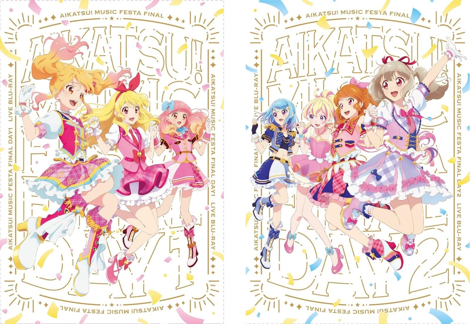 アイカツ! Misic Festa COMPLETE LIVE BD-BOX PSL AIKATSU! Music Festa FINAL Day1 Day2 Live Blu-ray