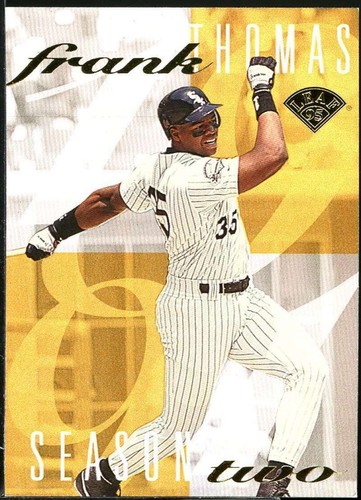 Frank Thomas/Sophomore Stardom Card 1995 Leaf Thomas #2 | eBay Frank Thomas/Sophomore Stardom Card 1995 Leaf Thomas #2 | eBay