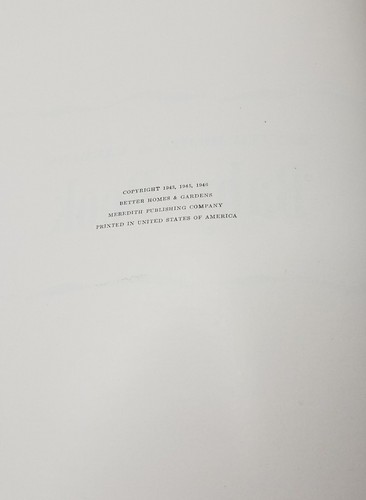 Baby Book BETTER HOMES AND GARDENS 1946 GUIDE AND JOURNAL BIRTH-6YRS