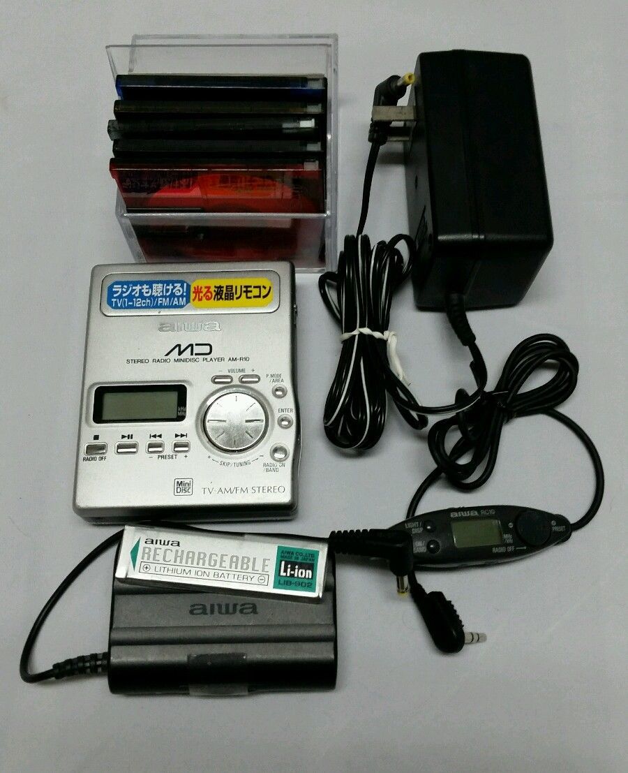 Aiwa Personal MiniDisc Recorders