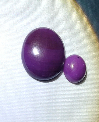 AUTHENTIC Purple SUGILITE ROYAL AZEL 杉石玉 Natural Lg Cabochon 19.5x15.5mm 15.4cts