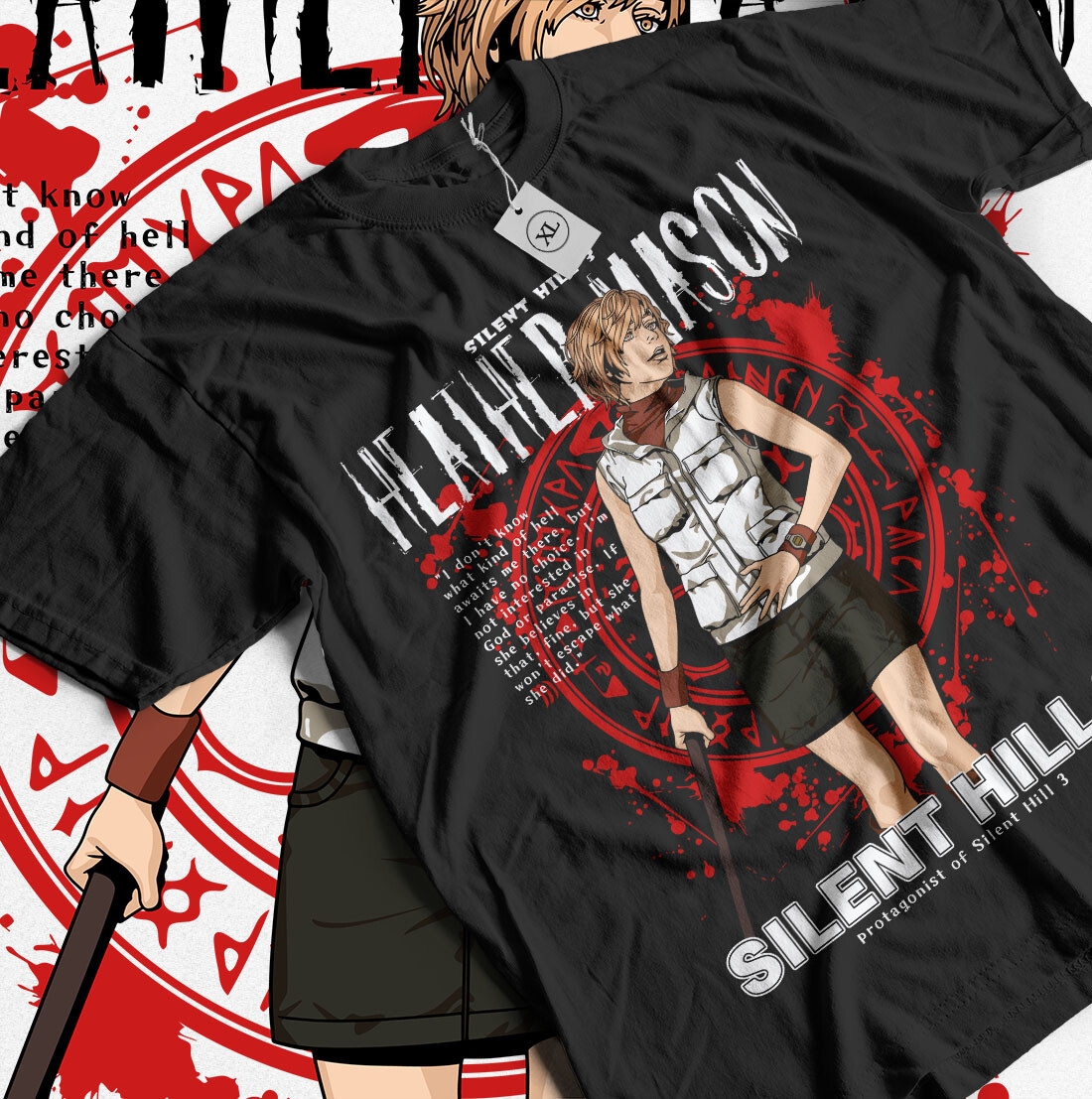 Silent Hill 2 T-Shirt Pyramid Head Shirt Silent Hill Game