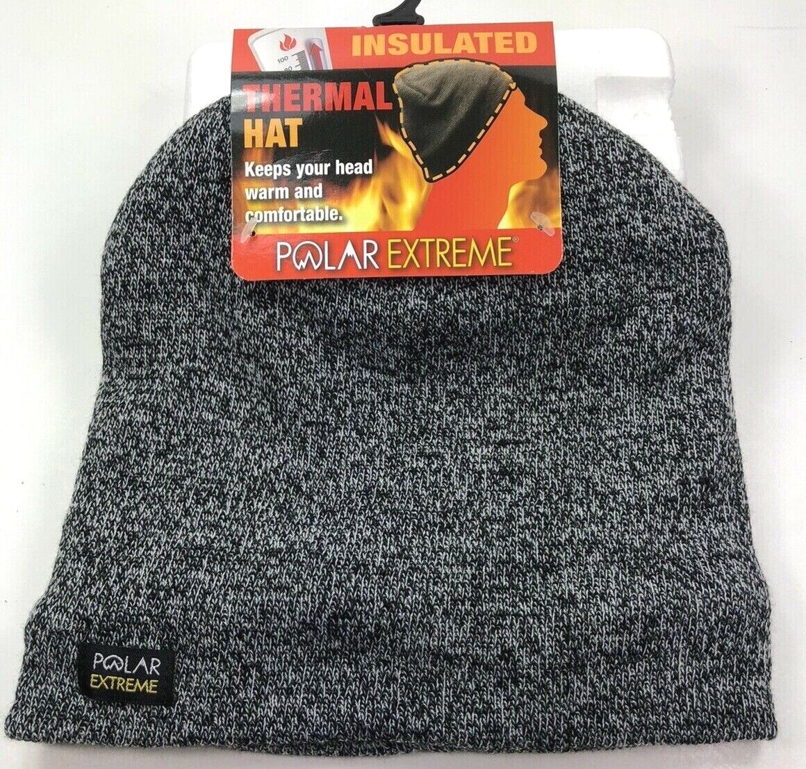 Polar Extreme / Mens/ Insulated Thermal Hat/ L.Grey/ Warm / Comfortable