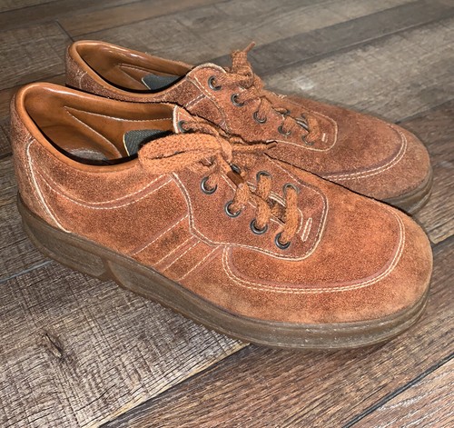 VTG 70S NEW MENS 8 HANOVER MASTER FLEX BROWN OXFORD WINGTIP