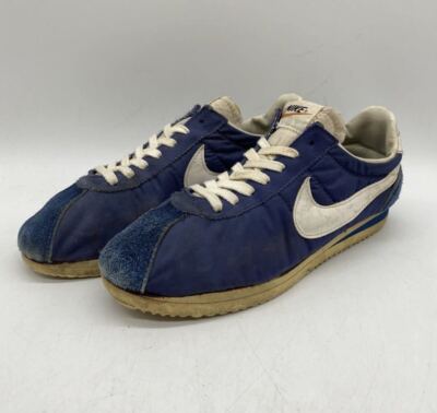 Nike Cortez Nylon Orange Tag US7 Made in Japan 80s Vintage Used