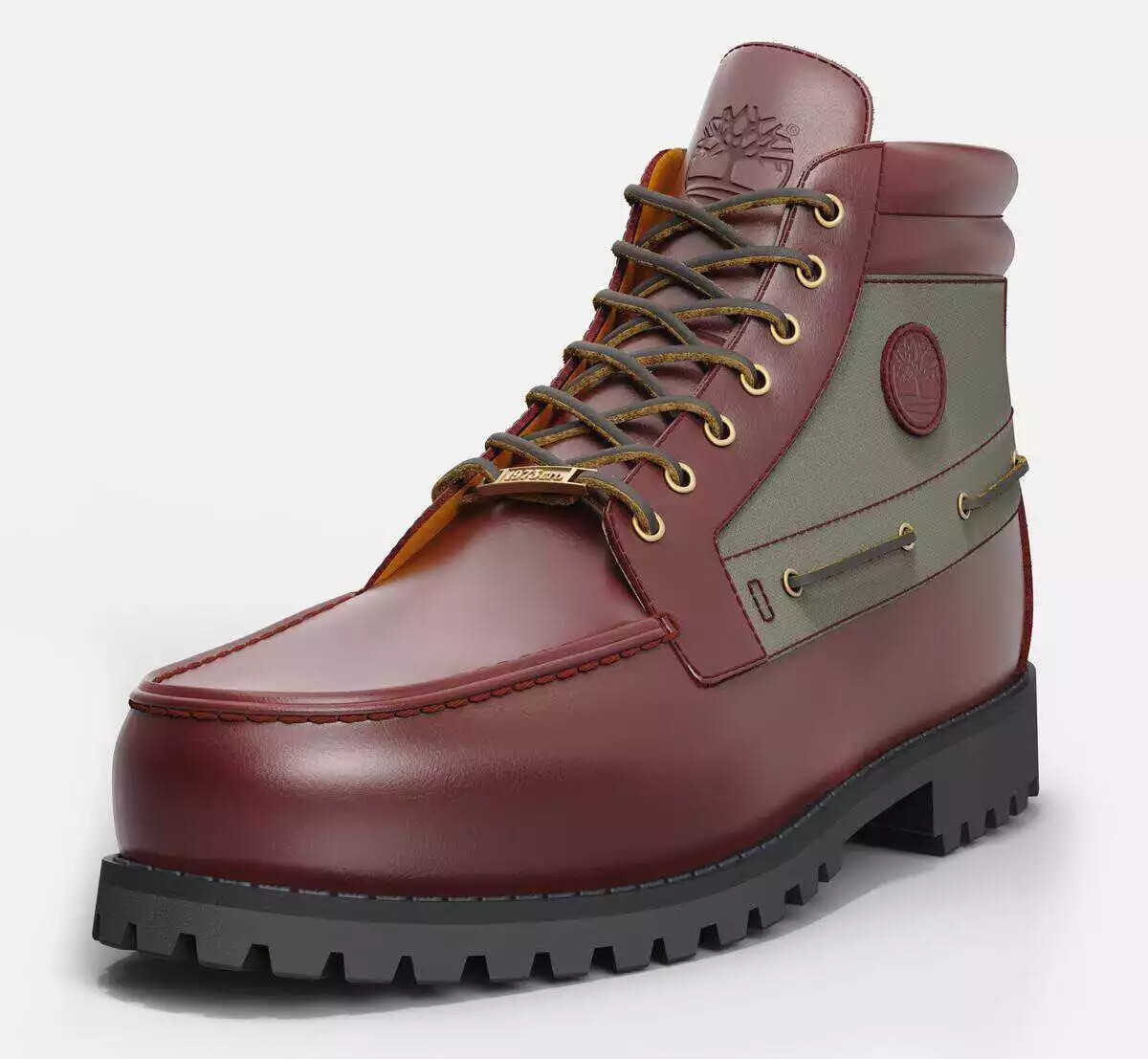 Pre-owned Timberland Beams  Authentic 7eye Classic Lug Tb0a6dnhedp1 Men's Size In Brown