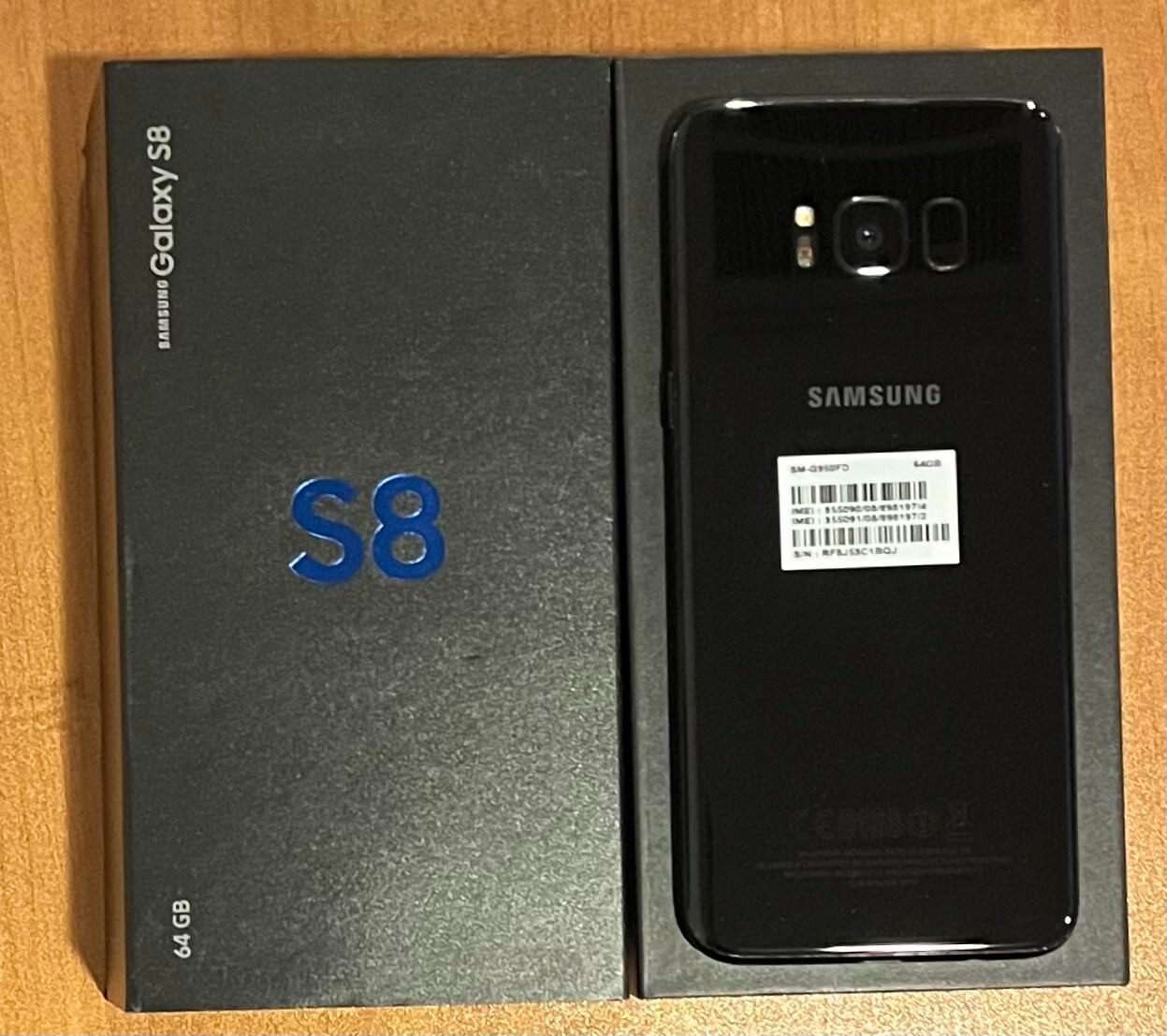 Samsung Galaxy S8 ブラック 本体 Samsung Galaxy S8 SM-G950U - 64GB - Midnight Black (Unlocked