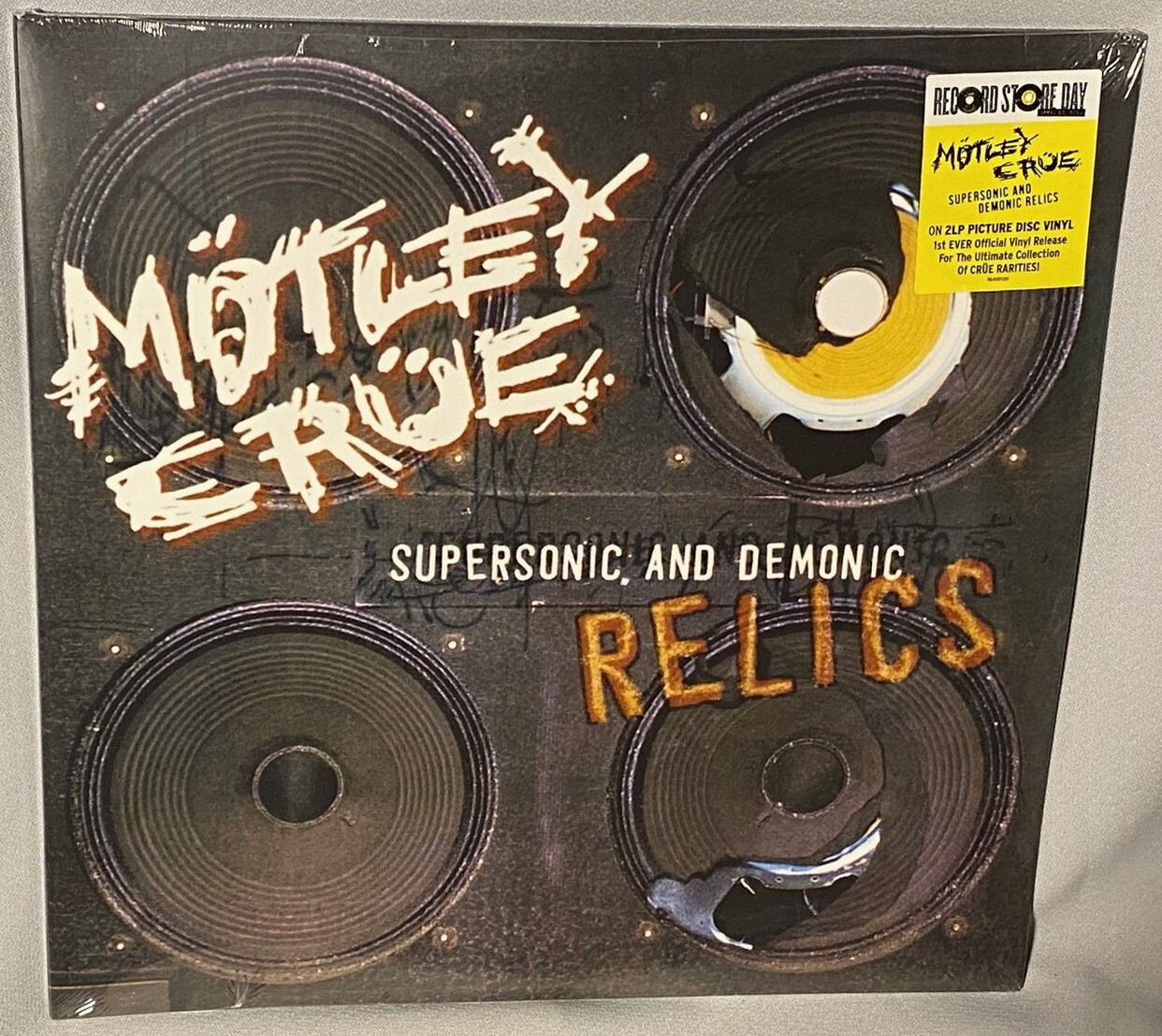 【激レア】MÖTLEY CRÜE SUPersonic and Demonic Motley Crue - Supersonic and Demonic Relics CD. Heavy