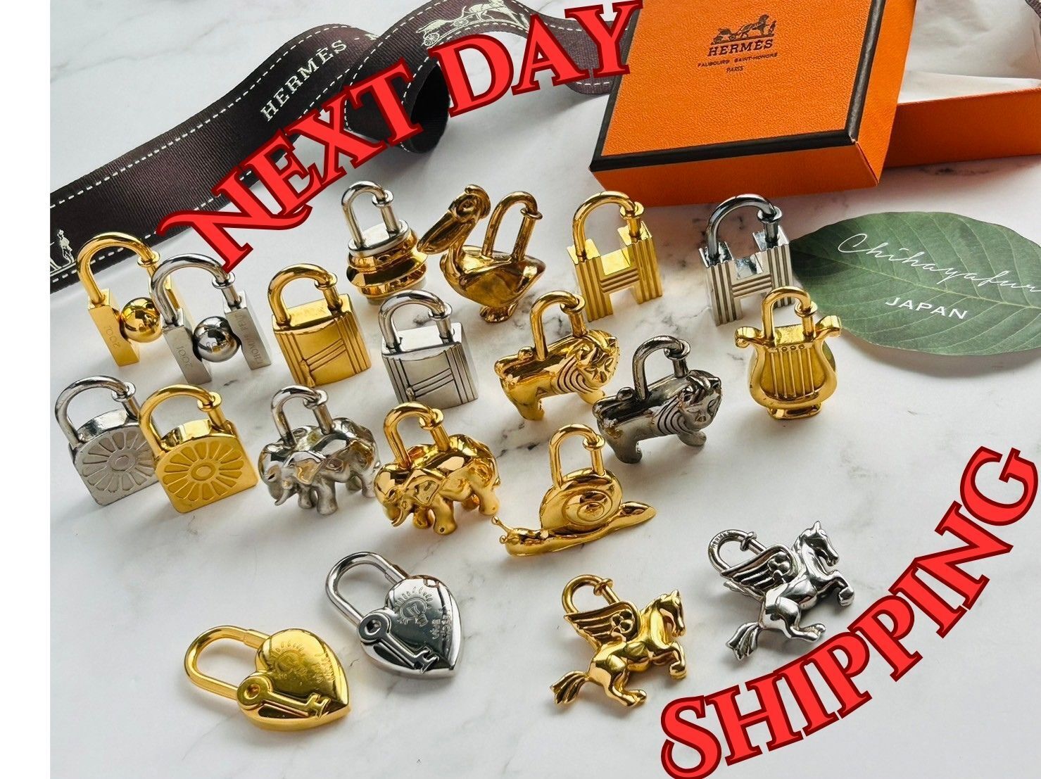 フランス発 ☆HERMES☆ キーホルダー チャーム Cadenas フランス発 ☆HERMES☆ キーホルダー チャーム Cadenas (HERMES