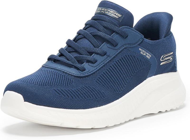 Skechers Women's Bobs Squad Chaos-Current Muse Hands Free Sneakers