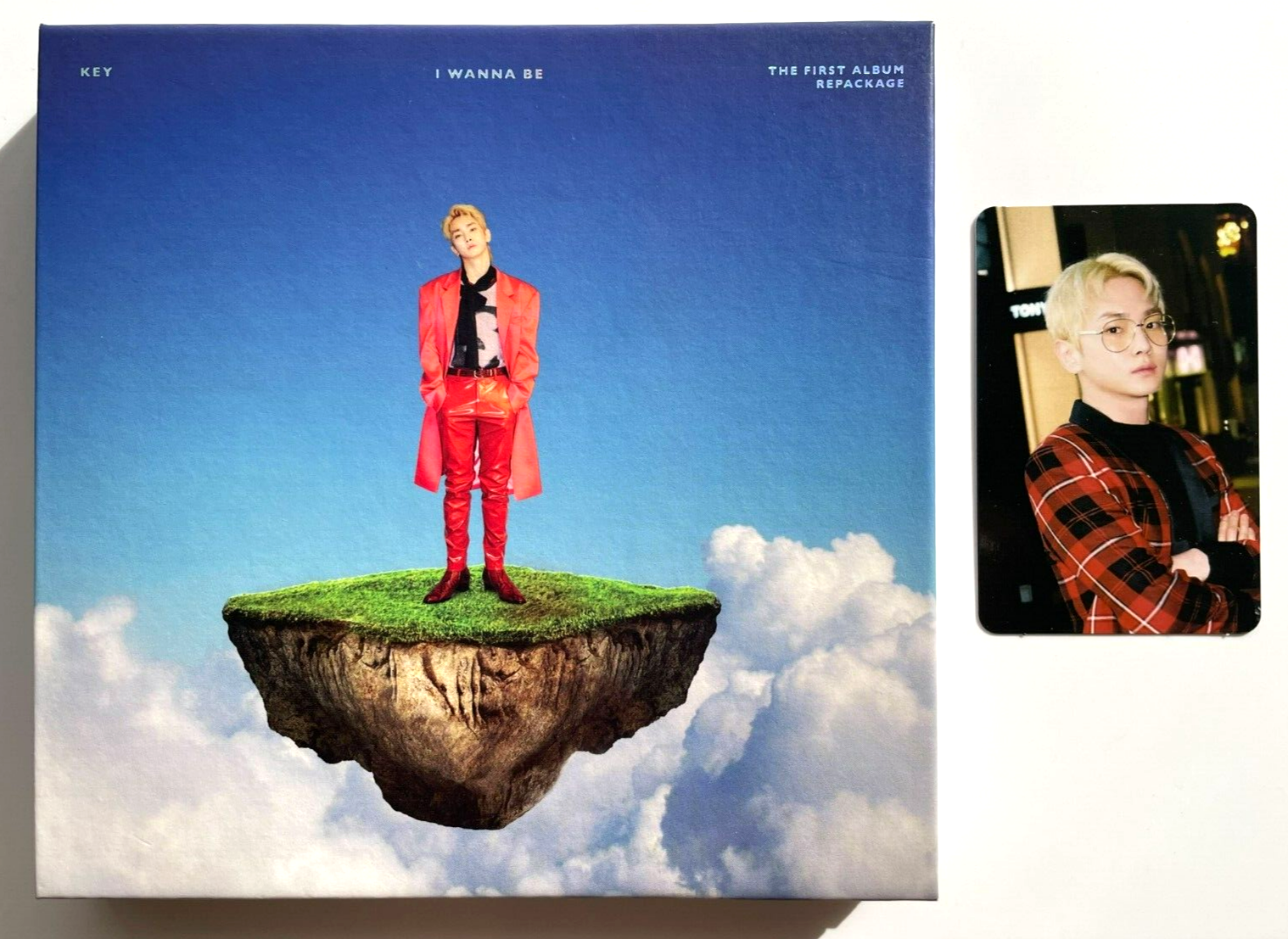 【SHINee・KEY】I WANNA BE(Repackage) 2点セット SHINee KEY I WANNA BE CD Photocard Booklet Set Korean