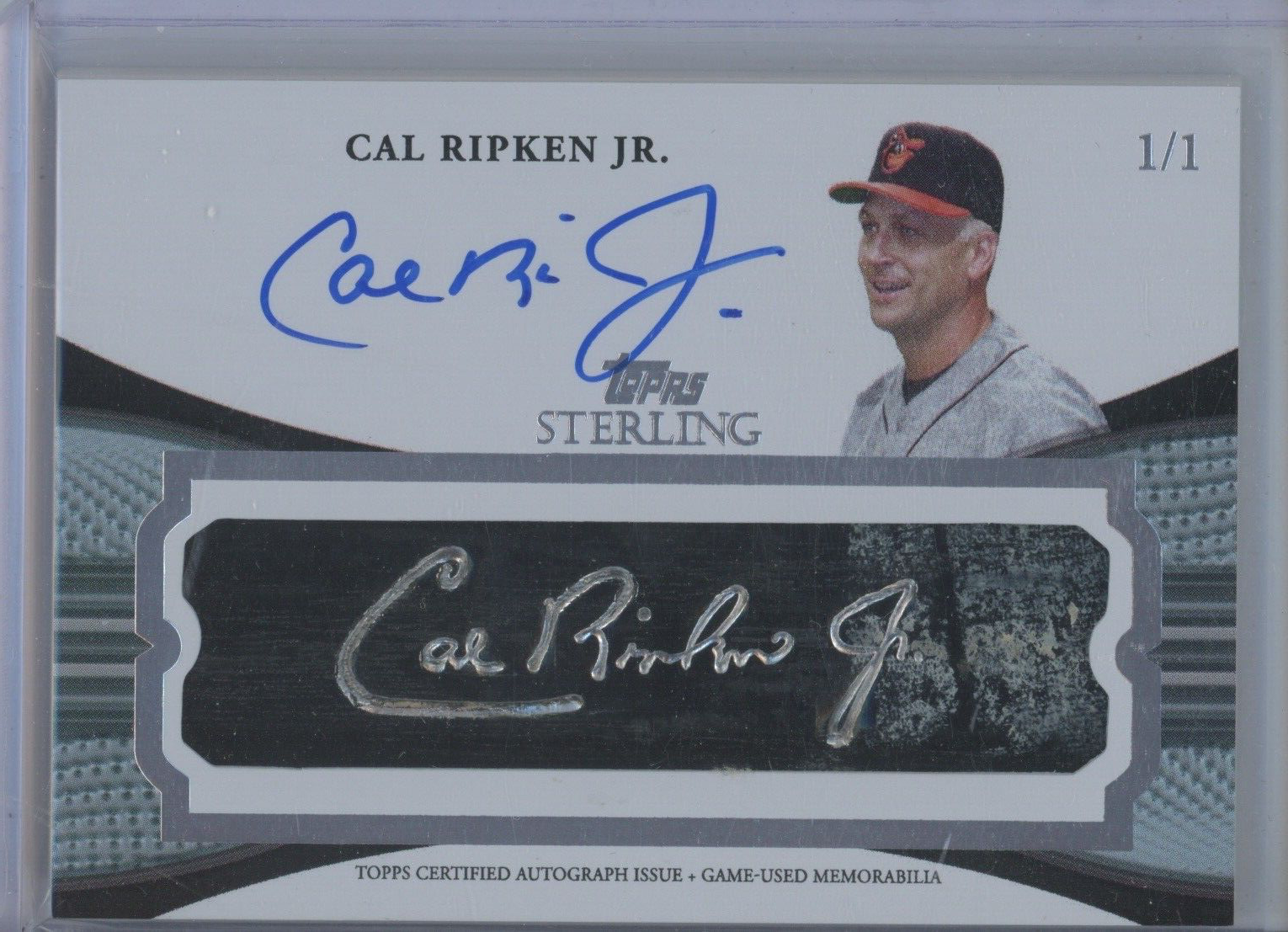 Cal Ripken, Jr.直書き直筆サイン パッチカード Cal Ripken, Jr.直書き直筆サイン パッチカード