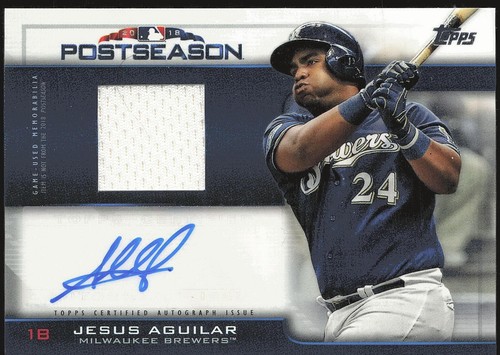 2019 Topps - Jesus Aguilar #PPA-JAG