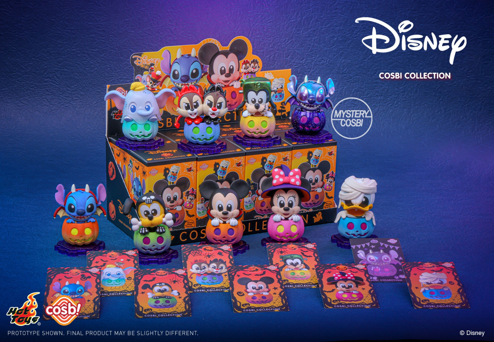 Hot Toys Cosbi Disney Pumpkin Halloween Different Style