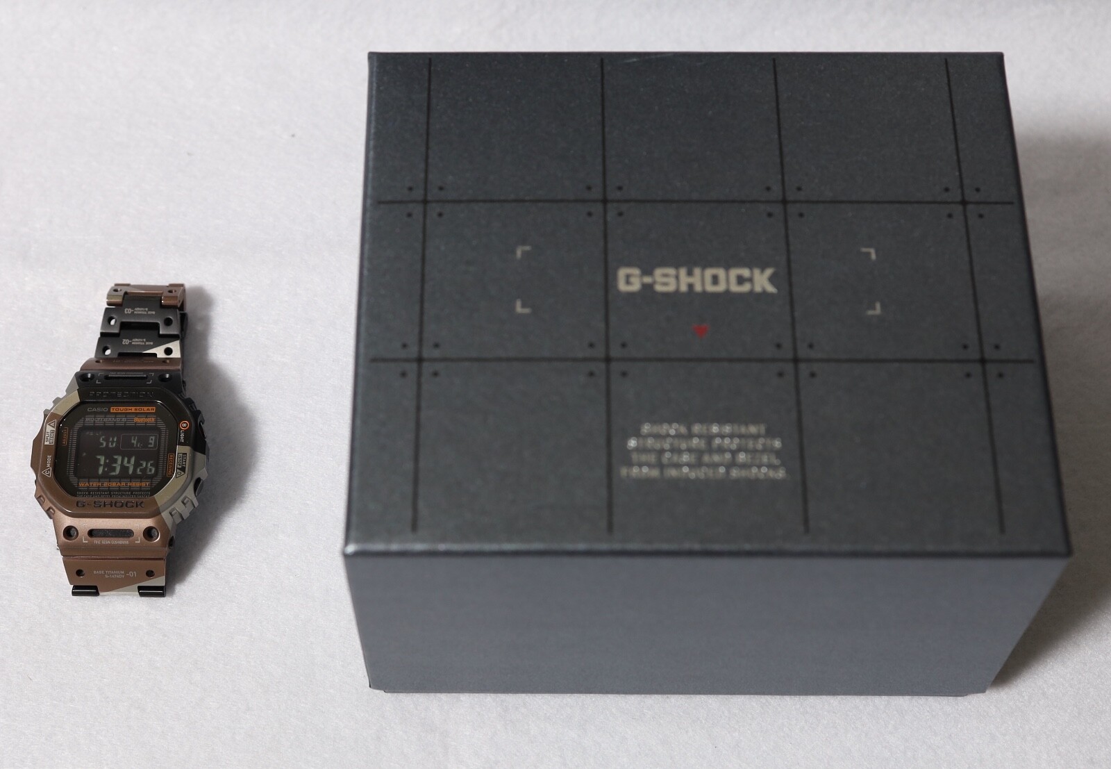 CASIO G-SHOCK GMW-B5000TVB-1JR Waterproof Solar Power