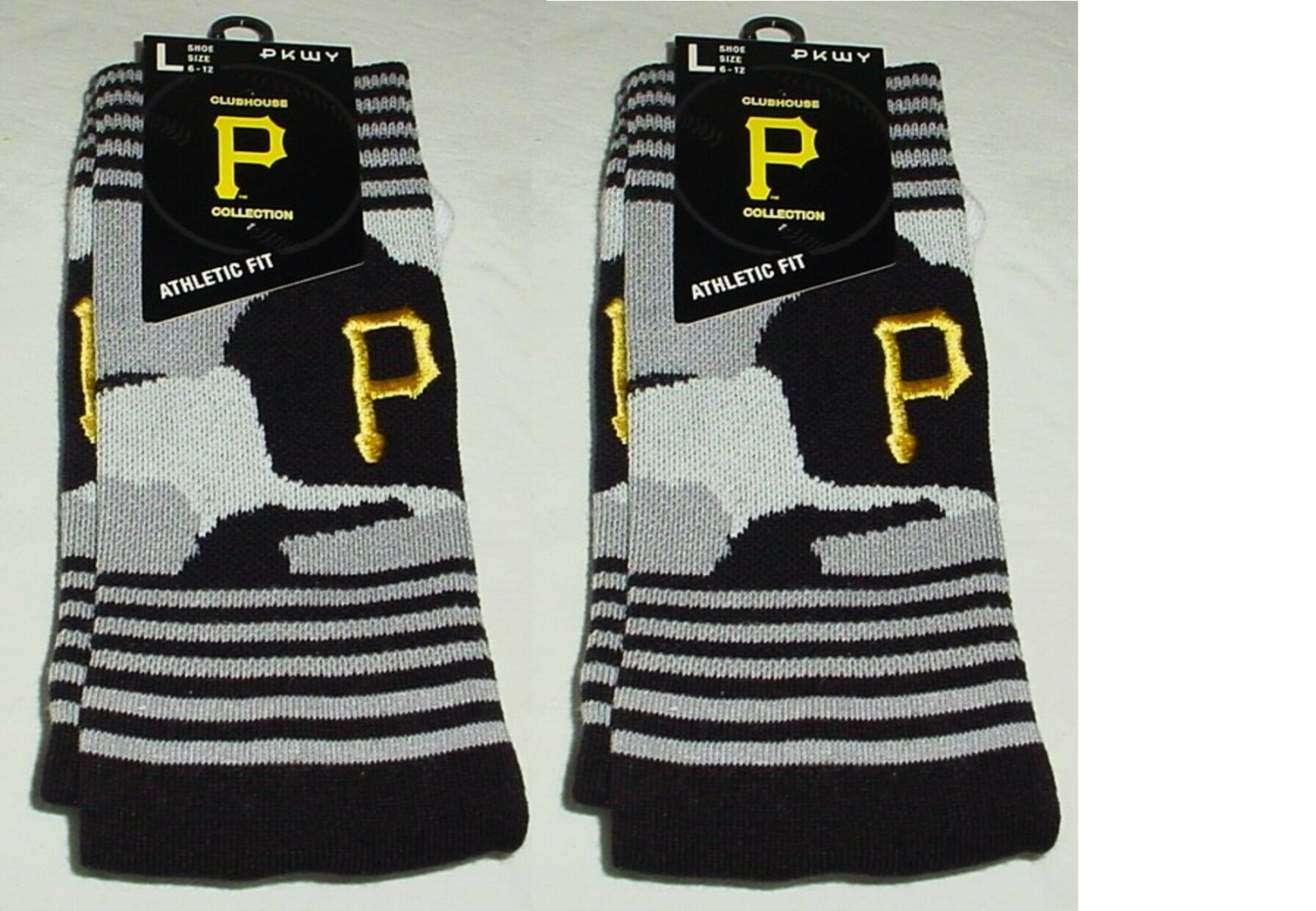 S Size L 6-12 New 2 Pair Athletic