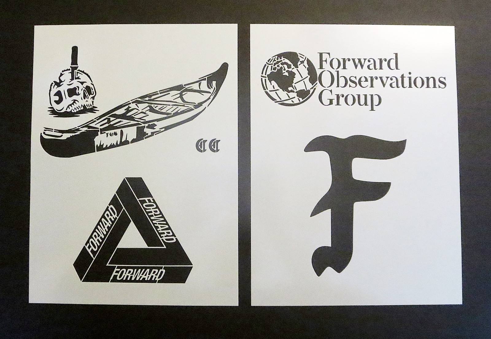 その他 Forward Observations Group Stencil Pack FORWARD OBSERVATIONS GROUP V2 STENCILS FOG CORPORATE CANOE