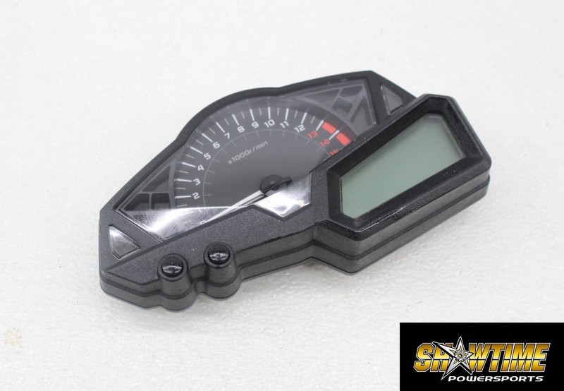 13-17 KAWASAKI NINJA 300 EX300 SPEEDO TACH GAUGE DISPLAY CLUSTER