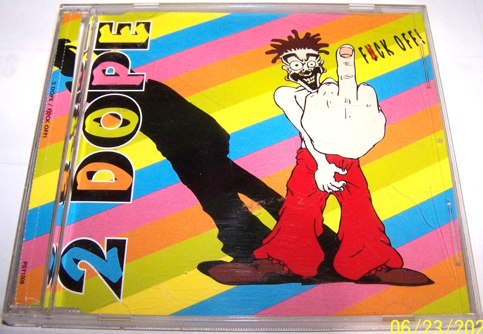 SHAGGY 2 DOPE - FUCK OFF (EP) CD 1999 4 TRACKS HORRORCORE SHAGGY 2 DOPE - FUCK OFF (EP) CD 1999 4 TRACKS HORRORCORE