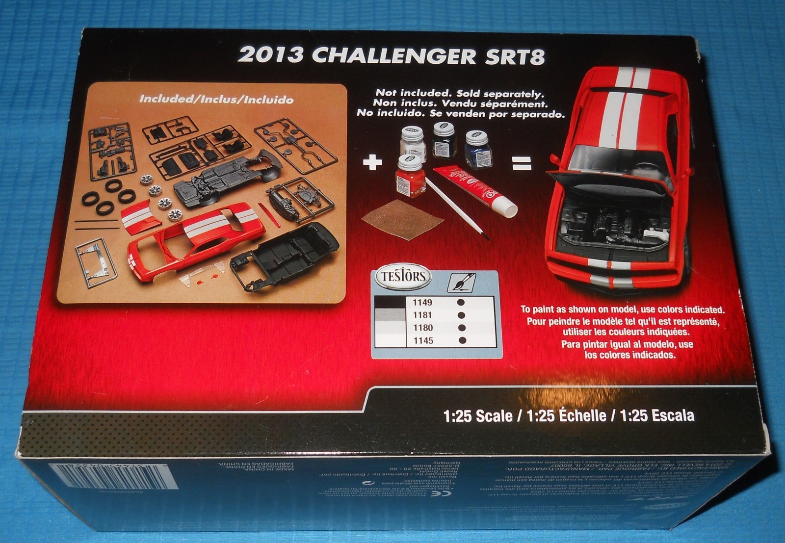 Revell 2013 Challenger SRT8-1/25 Scale-FS Box-Model Car Swap Meet
