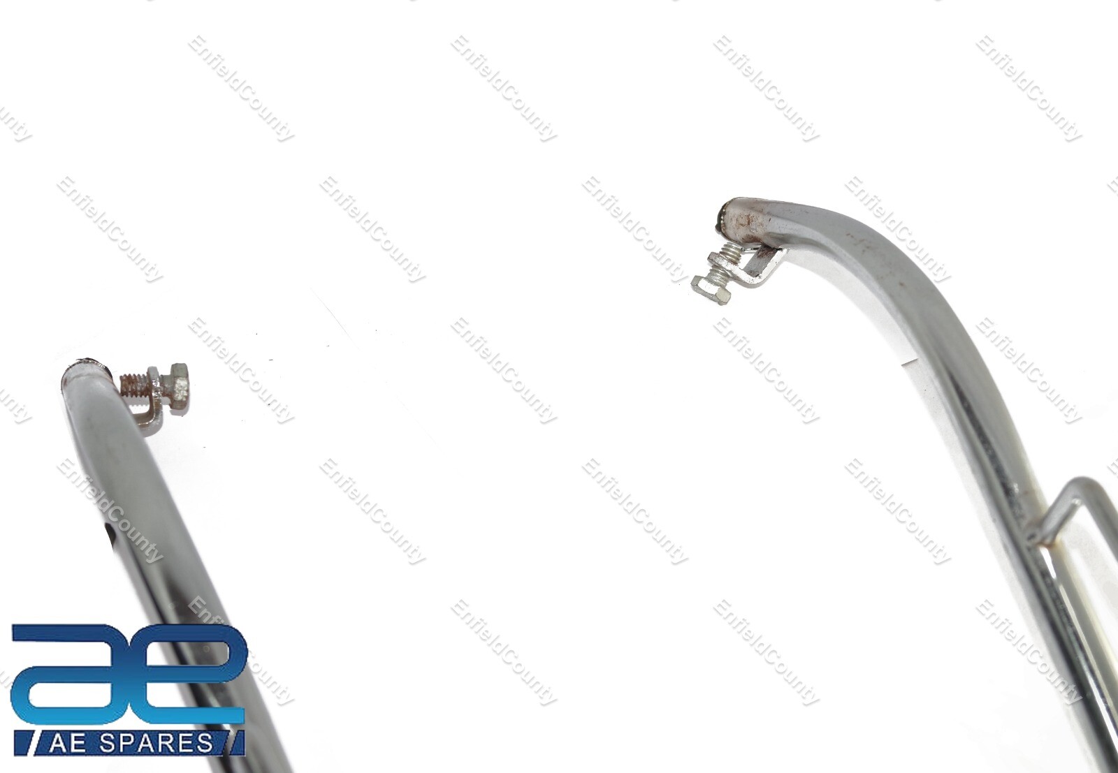Front Mudguard Bumper Steel Chrome Plated Bajaj Chetak Scooter 