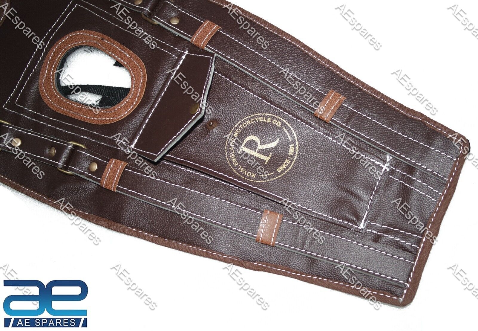 Fuel Tank Cover Protector for Strap For Royal Enfield Classic Bullet 350 500 