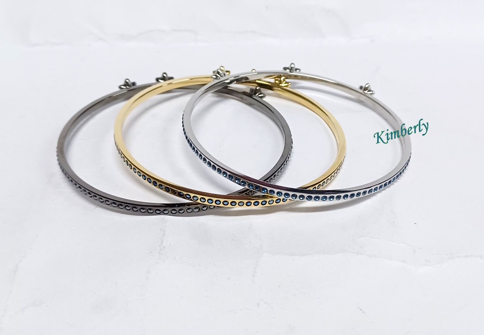 ”Splendeur des sultans“ Swarovski Sultan Bangle-3pcs Set Star Multicolor Crystal