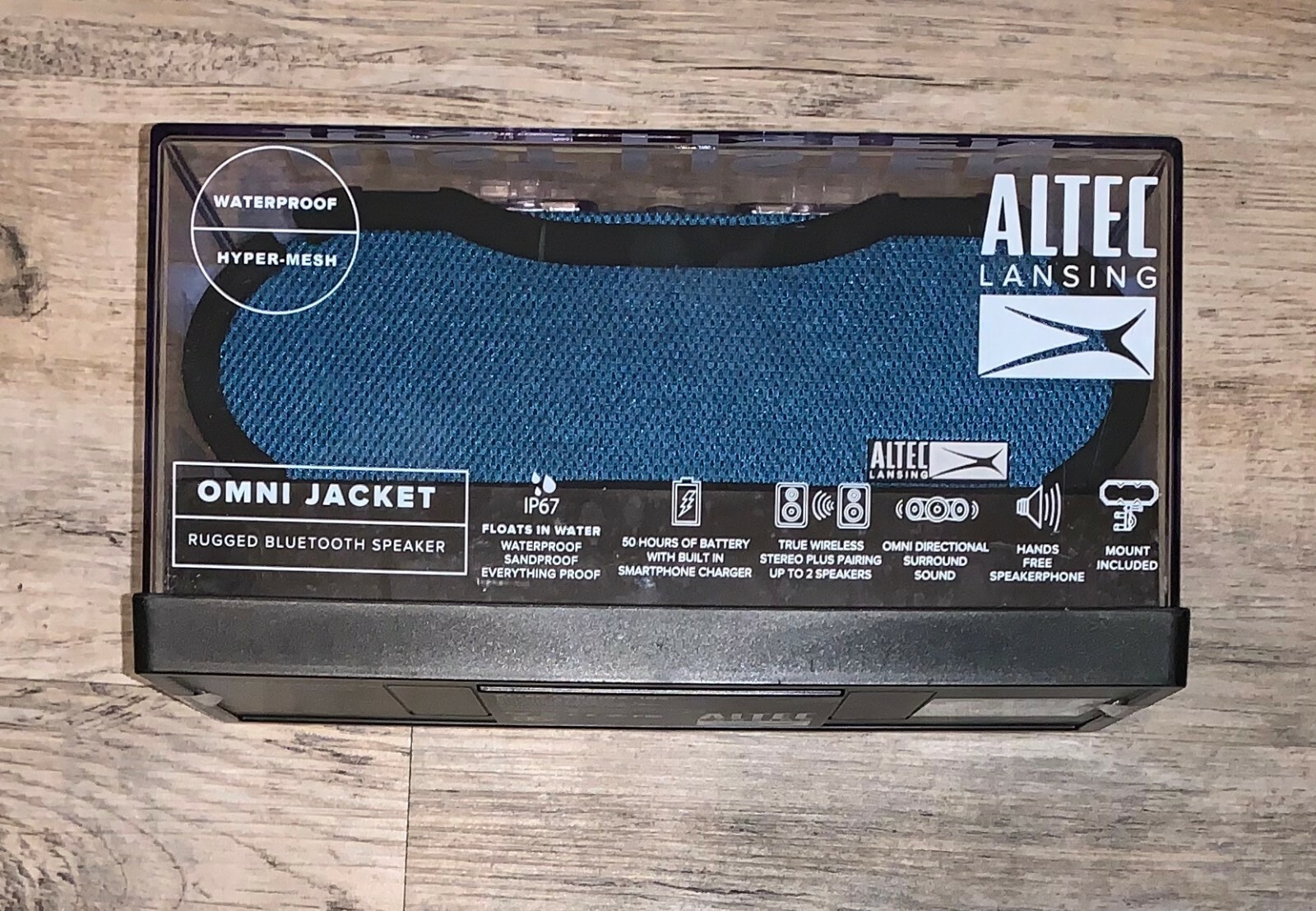 altec lansing omni jacket pairing