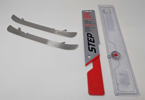 新品 STEP Black Steel 254mm(Bauer対応) Step Steel ST Speed BlackSteel Runners | Pure Hockey Equipment