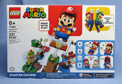 Rare LEGO Super Mario Adventures Starter Course, set 71360 - Factory Sealed