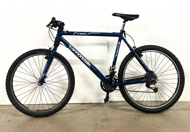 【大阪北部引取のみ】Cannondale F400 オールドMTB 26インチ 2002 Cannondale F400 CAAD3 Royal Blue 22