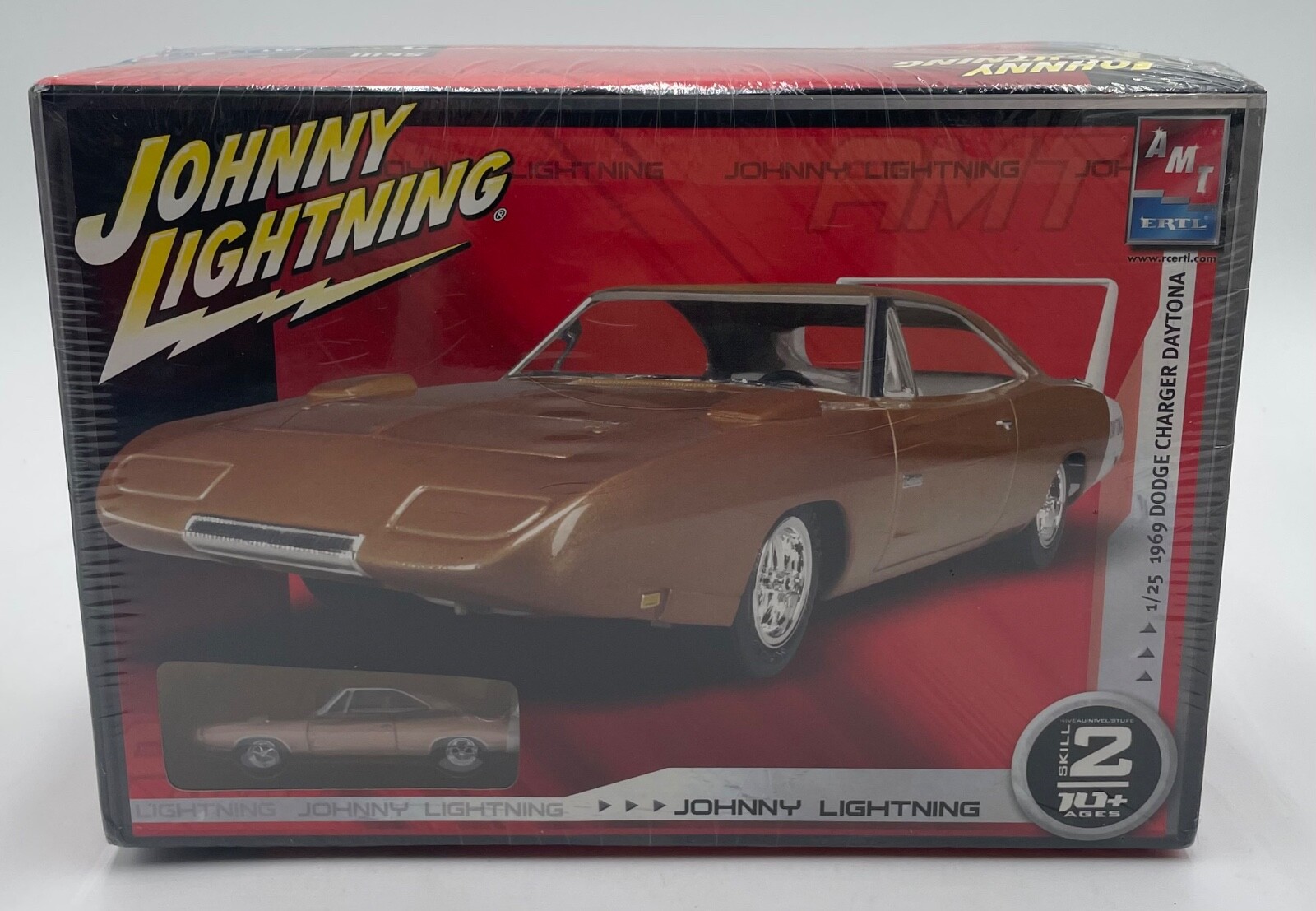ジョニーライトニング　1969 Dodge Charger Johnny Lightning New '69 Dodge Charger Daytona 1/64th