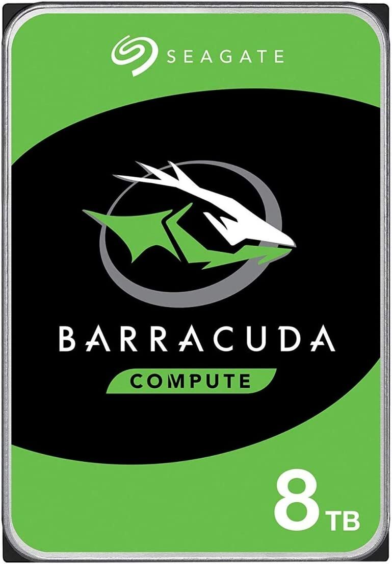 Seagate Barracuda 8TB SATA 6Gb/s 256MB 3.5-Inch Internal