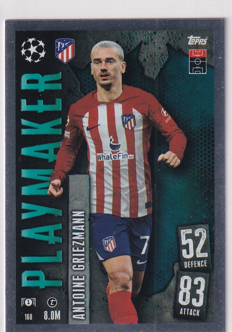 22-23 Topps GRIEZMANN グリーズマン 直筆サイン 世界50枚 2022-23 Topps UEFA Club Competitions Superstars - #63
