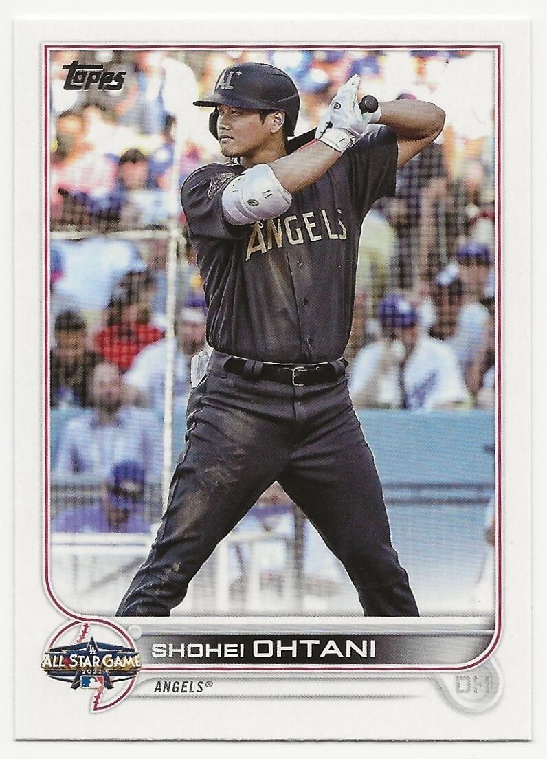 大谷翔平 2022 TOPPS ALL-STAR RELICS #ASSCSO2 2022 Topps Update SHOHEI OHTANI All-Star Game Insert Angels