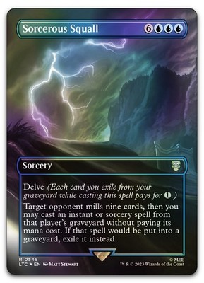 MTG　サージfoil　英語　Sorcerous Squall　指輪物語 激安な MTG Amazon.co.jp: サージfoil 指輪物語 Squall