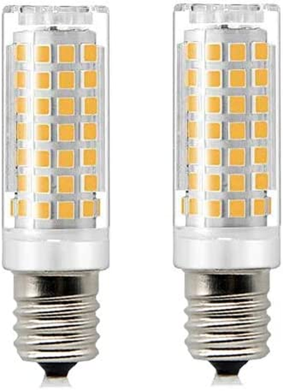 E17 Dimmable LED Bulb, Warm White 3000K for Microwave Oven Appliance, 70W Haloge