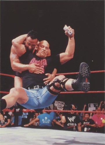 1999 Comic Images WWF WrestleMania Live! - Steve Austin #35