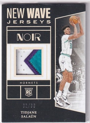 2024-25 Panini Noir NBA N° NWJ-TID Tidjane Salaün Récupération Patch 2/99