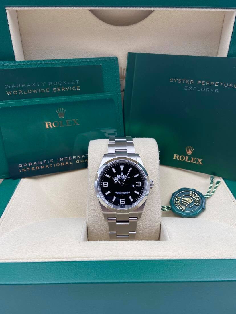 BEAMS × OVER THE STRIPES ROLEX Explorer BEAMS × OVER THE STRIPES ROLEX Explorer Men's Watch Quartz