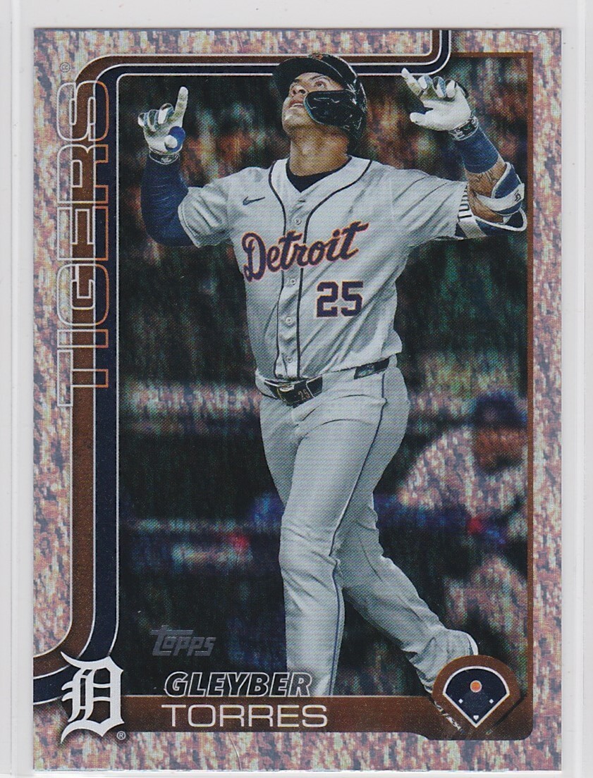 2025 Topps Series 2 GLEYBER TORRES Detroit Tigers SP SILVER