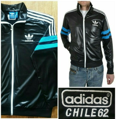 adidas wet look tracksuit