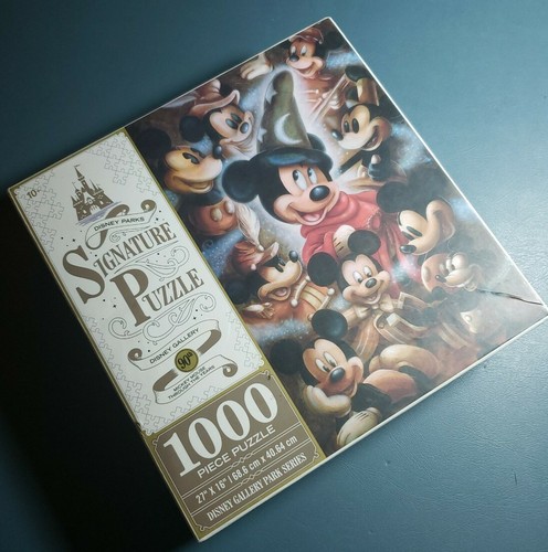 【新品、未開封】パズル1000ピース Mickey　Mouse　Magic Disney Parks Sorcerer Mickey Mouse 1000 Piece Jigsaw