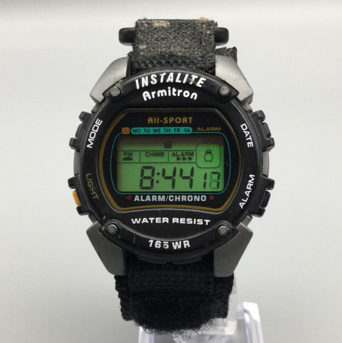 Armitron velcro cheap watch band