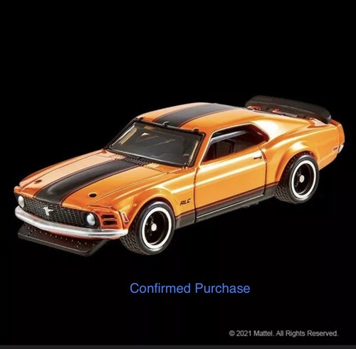 ミニカー Hot Wheels RLC FORD 1970 Mustang Boss302 Amazon.com: Hot Wheels 1970 Ford Mustang Boss 302 RLC