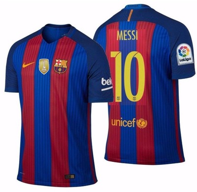 Nike Lionel Messi Fc Barcelona Authentic Vapor Match Home Jersey 16 17 Fifa のebay公認海外通販 セカイモン