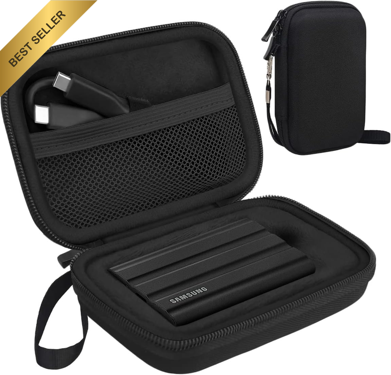 Hard Carrying Case for Samsung T7 Shield / T7 / T7 Touch Portable Solid State Dr