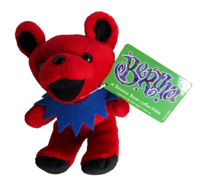 Grateful Dead 7  Bear BERTHA by Liquid Blue, Mint w/hangtag