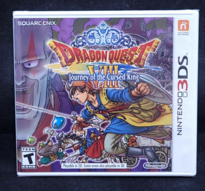 Dragon Quest VIII Journey of the Cursed King Nintendo 3DS BRAND